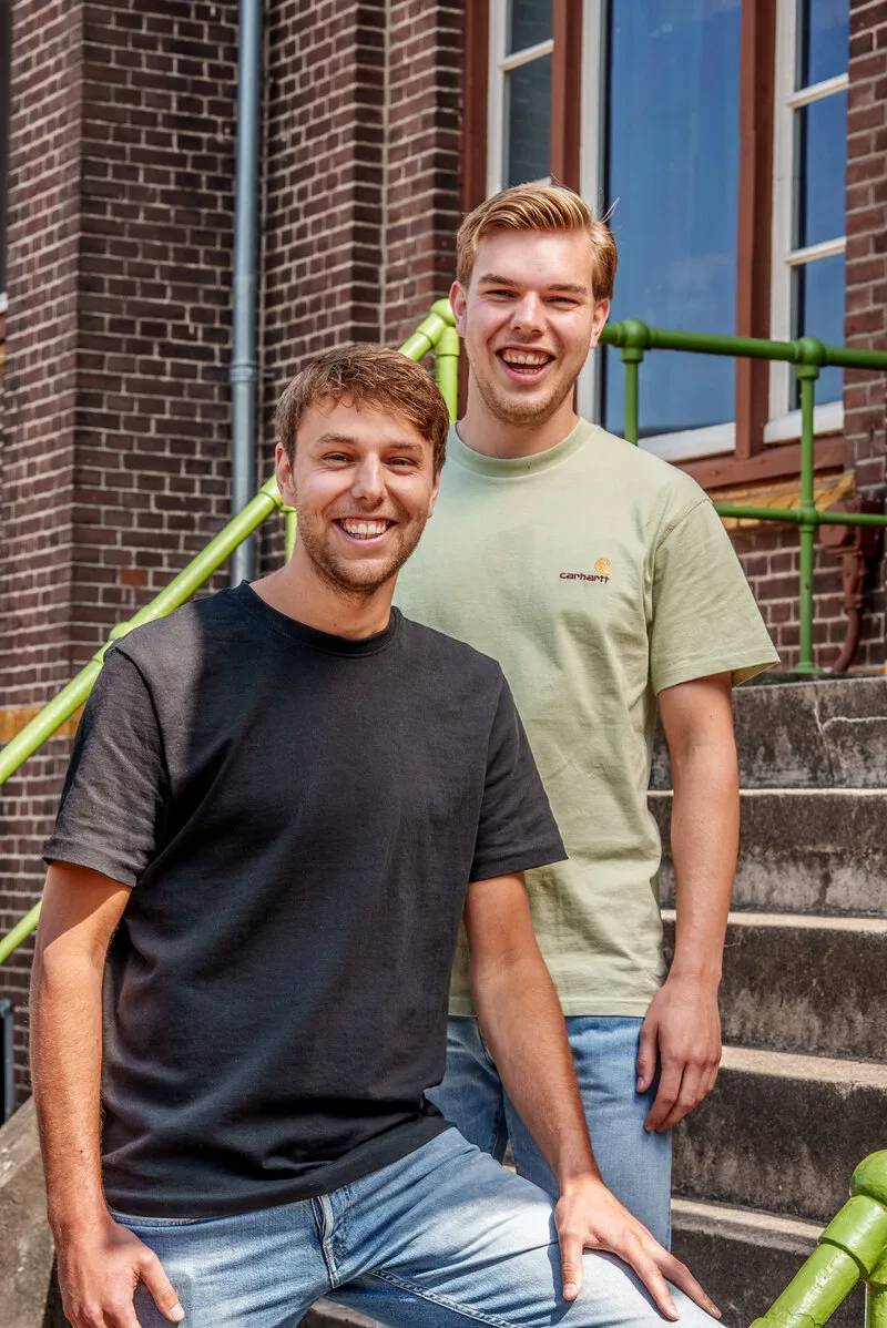 Brent en Glenn, de twee bouwers achter CSA Boer